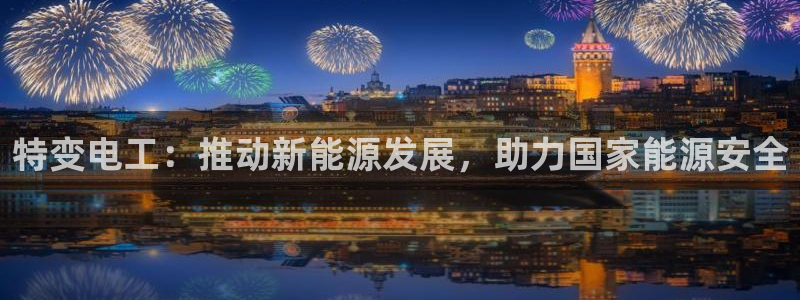 腾众竞技娱乐:特变电工:推动新能源发展,助力国家能源安全