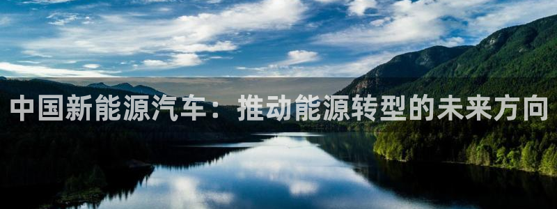 腾耀娱乐众320059:中国新能源汽车:推动能源转型的未来方